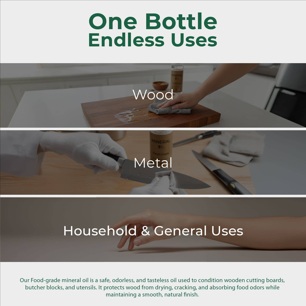 Food-Grade Cutting Board & Utensil Oil