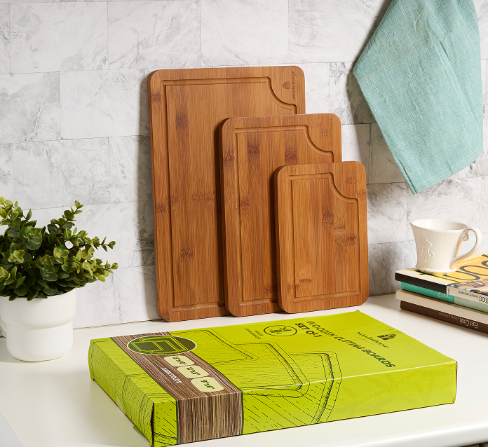 Wooden Cutting Board Set